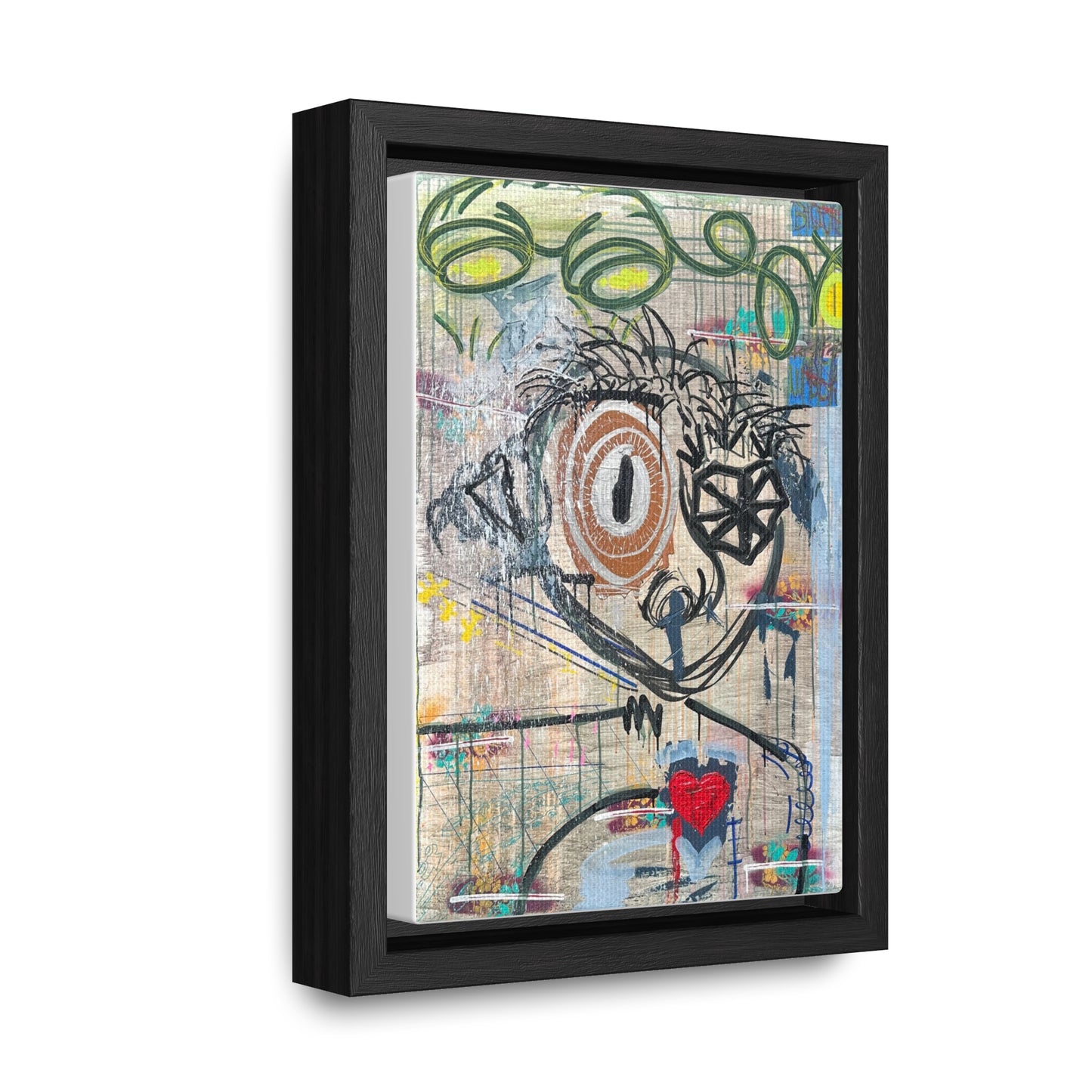 “ Heart Of Chaos” Gallery Canvas Wraps, Vertical Frame