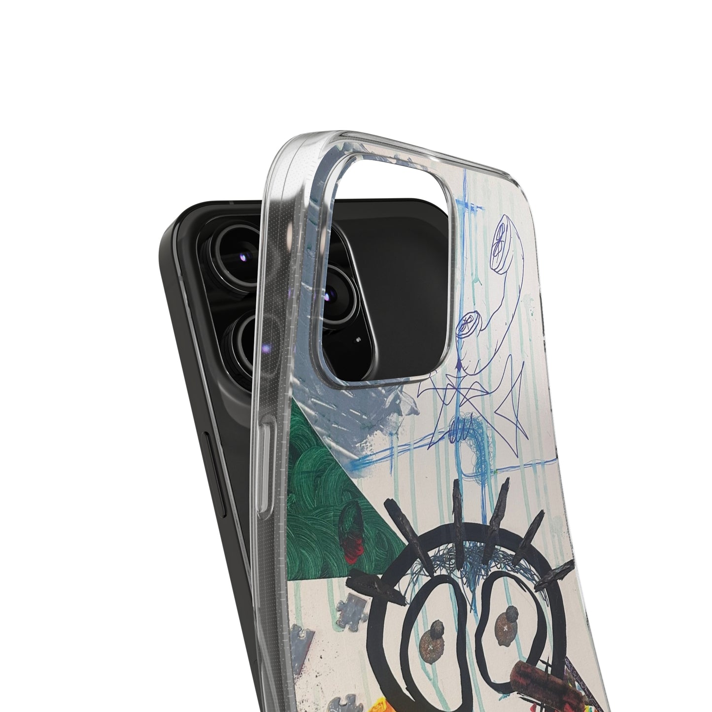 “The Life” Clear Silicone Phone Cases