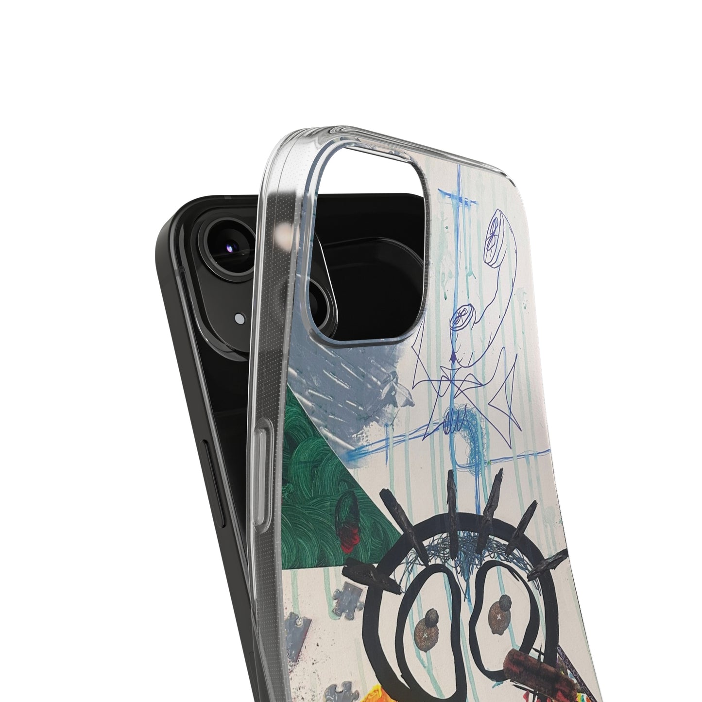 “The Life” Clear Silicone Phone Cases