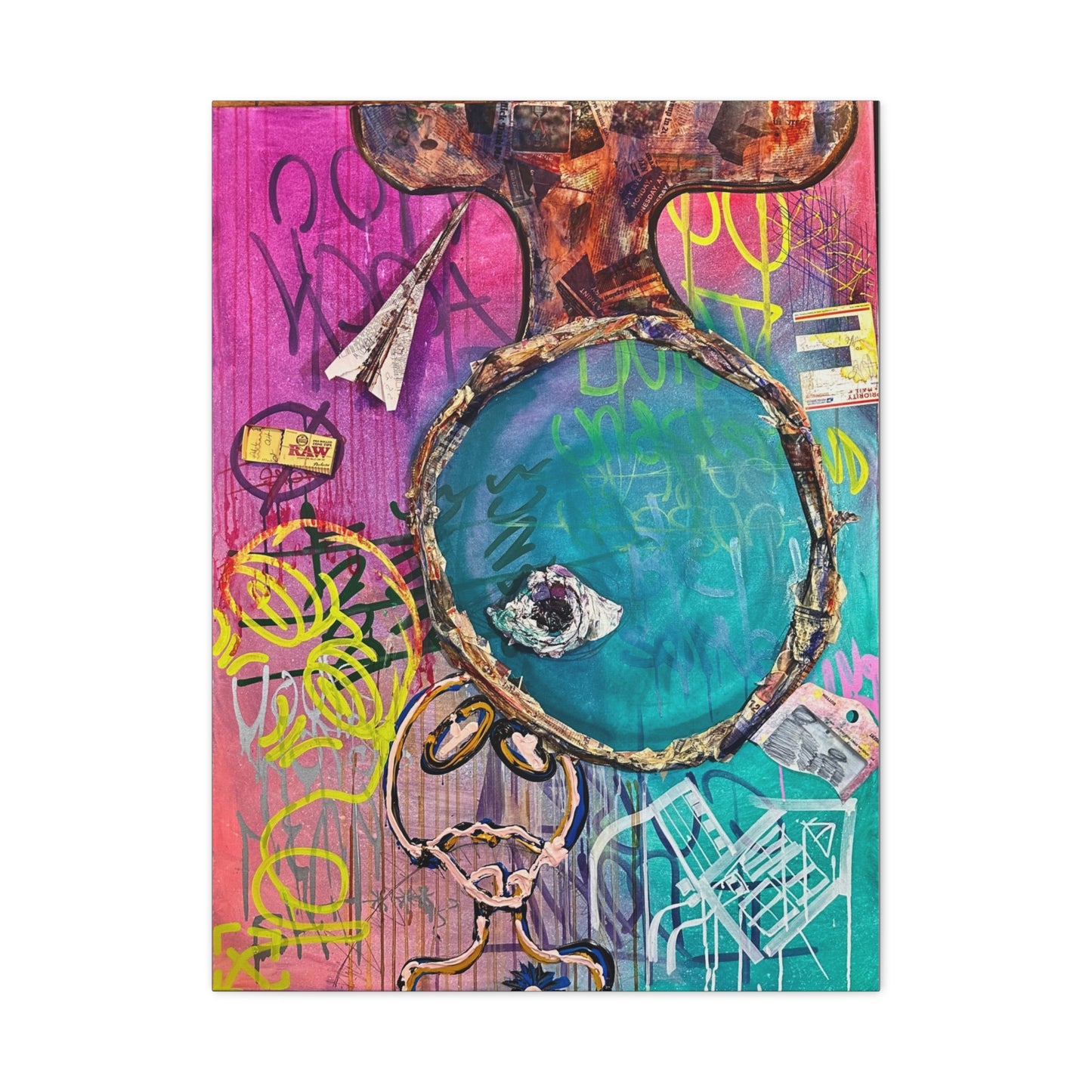 " Told Stories " Canvas Print