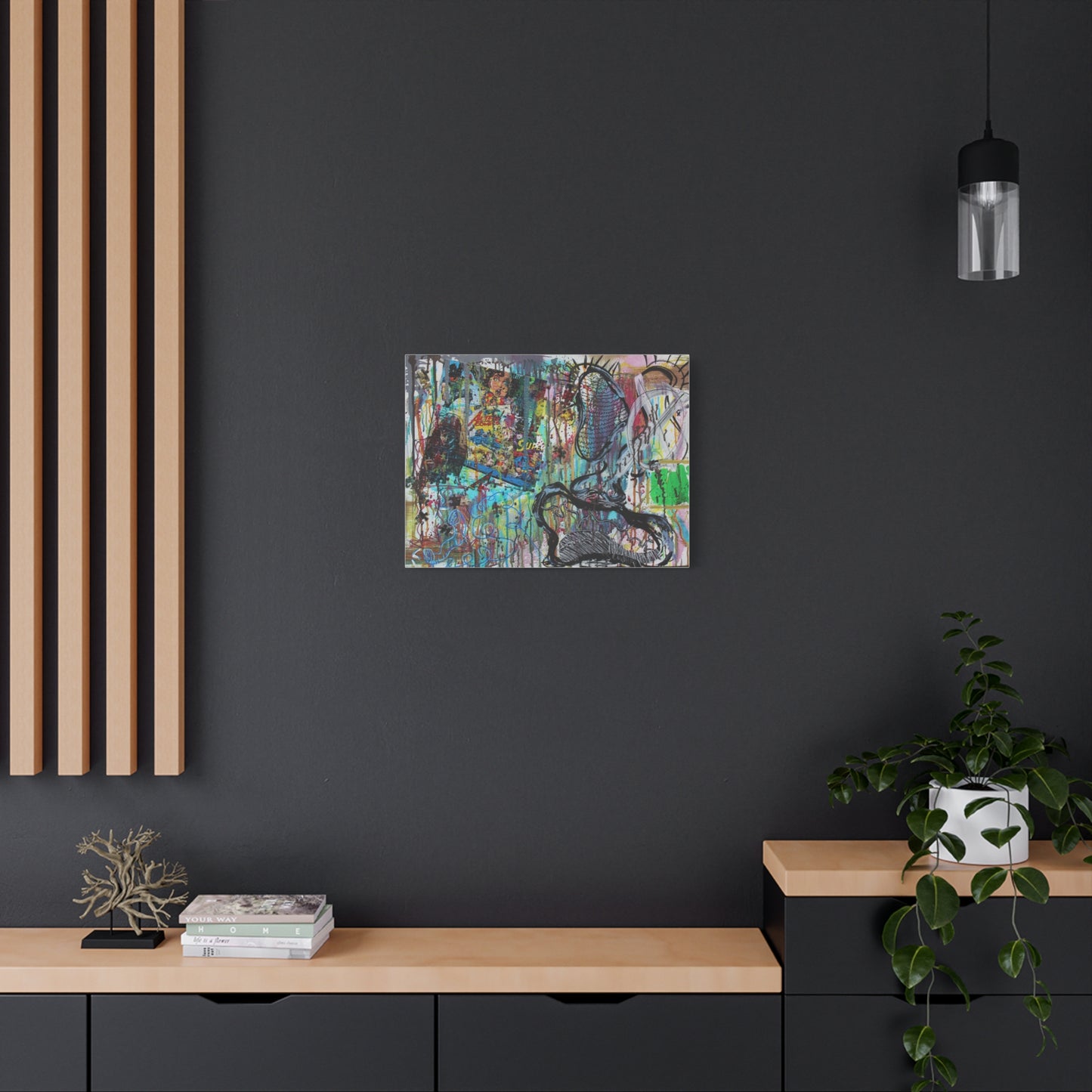 "Fragmented Heroic Minds"  Print