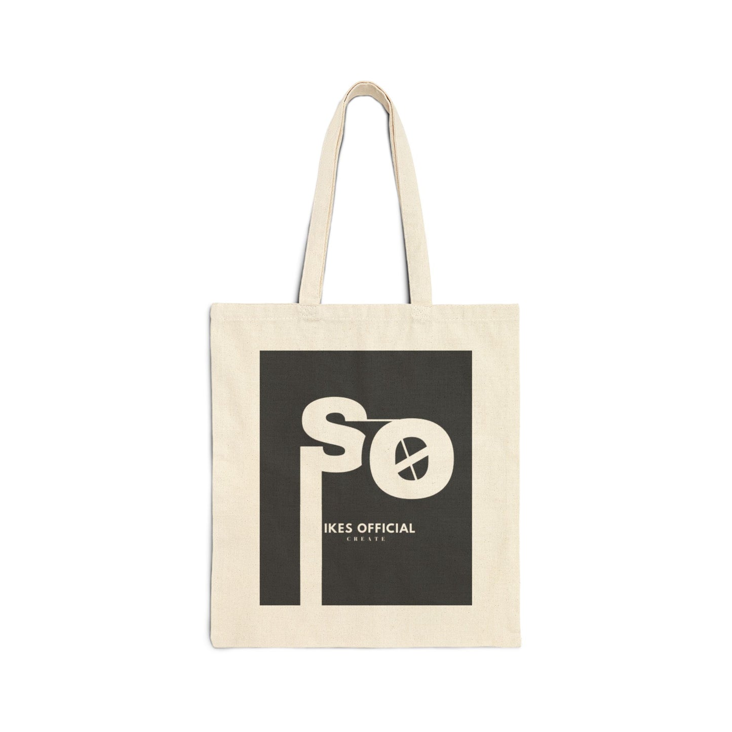 S.O Sikes Official Logo  Cotton Canvas Tote Bag