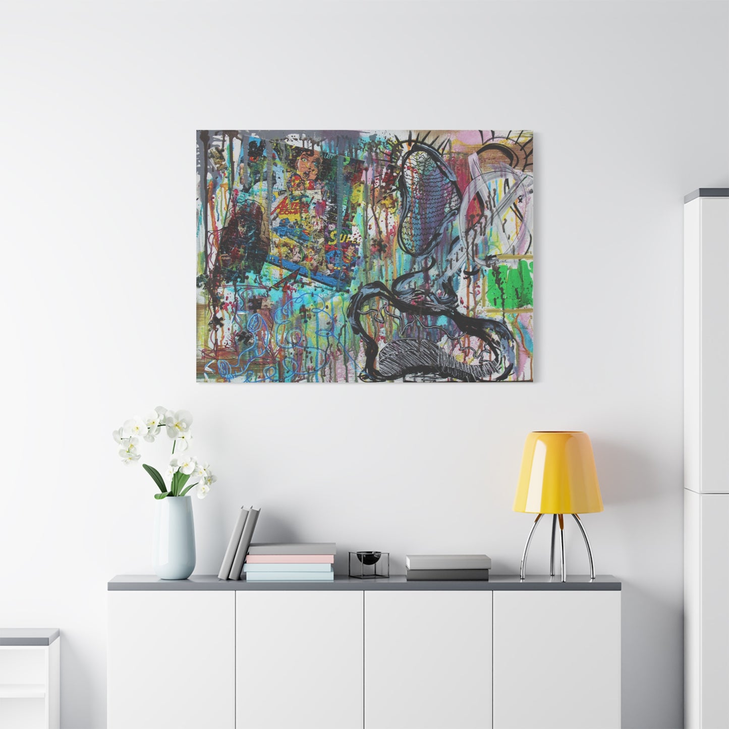 "Fragmented Heroic Minds"  Print