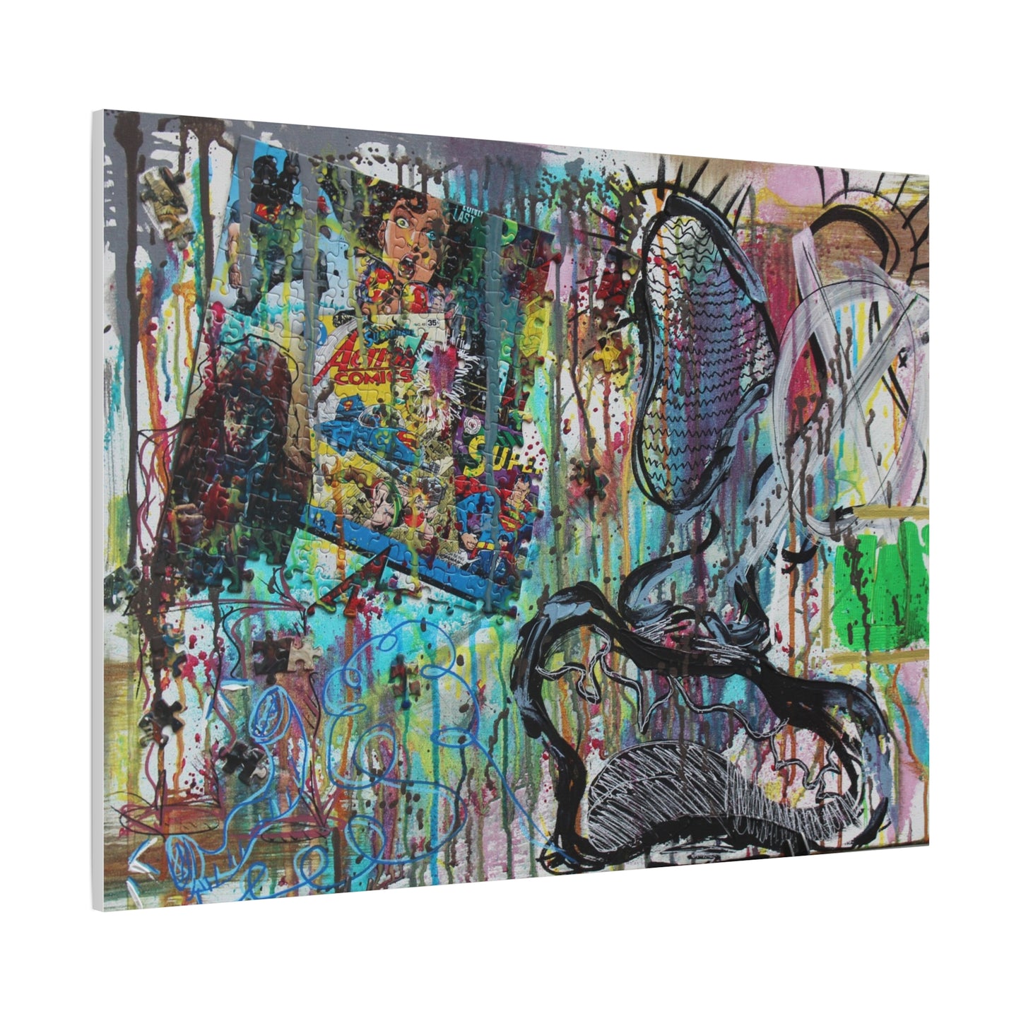 "Fragmented Heroic Minds"  Print