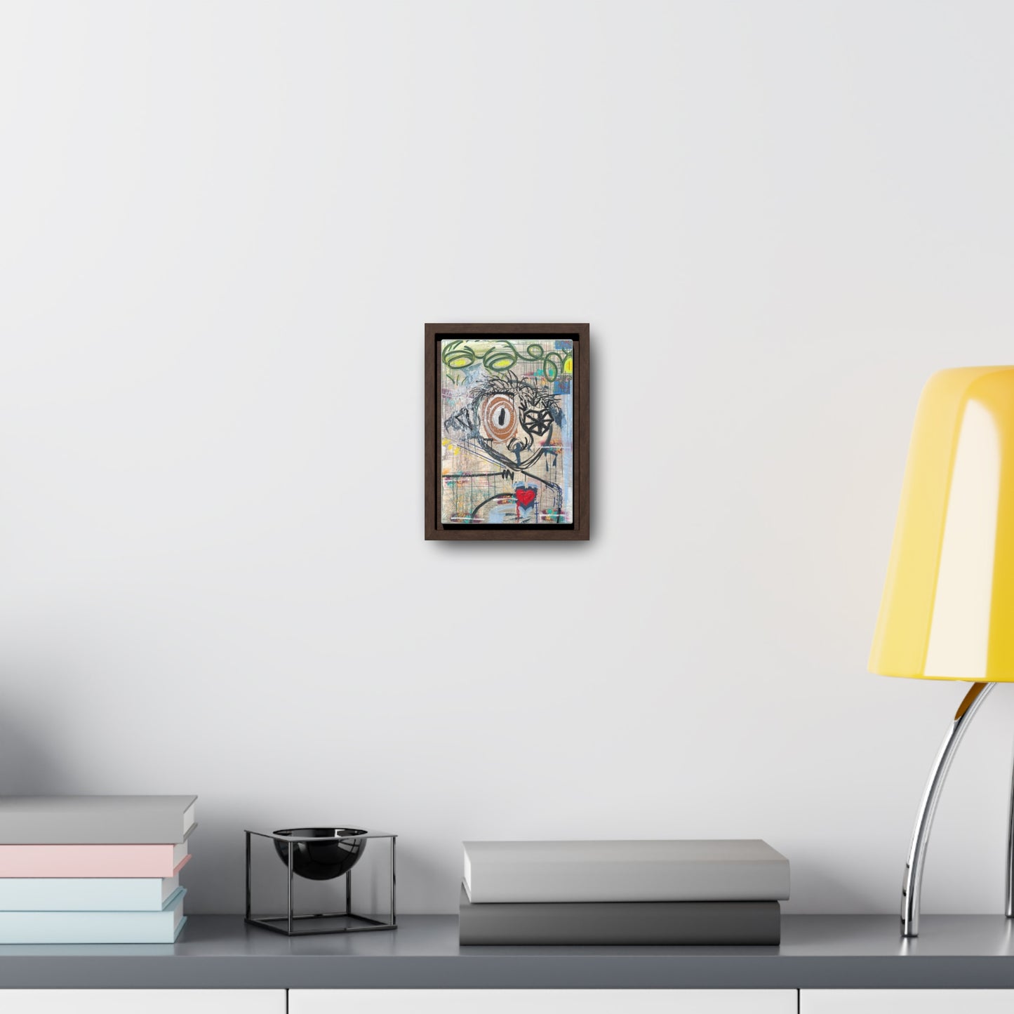 “ Heart Of Chaos” Gallery Canvas Wraps, Vertical Frame