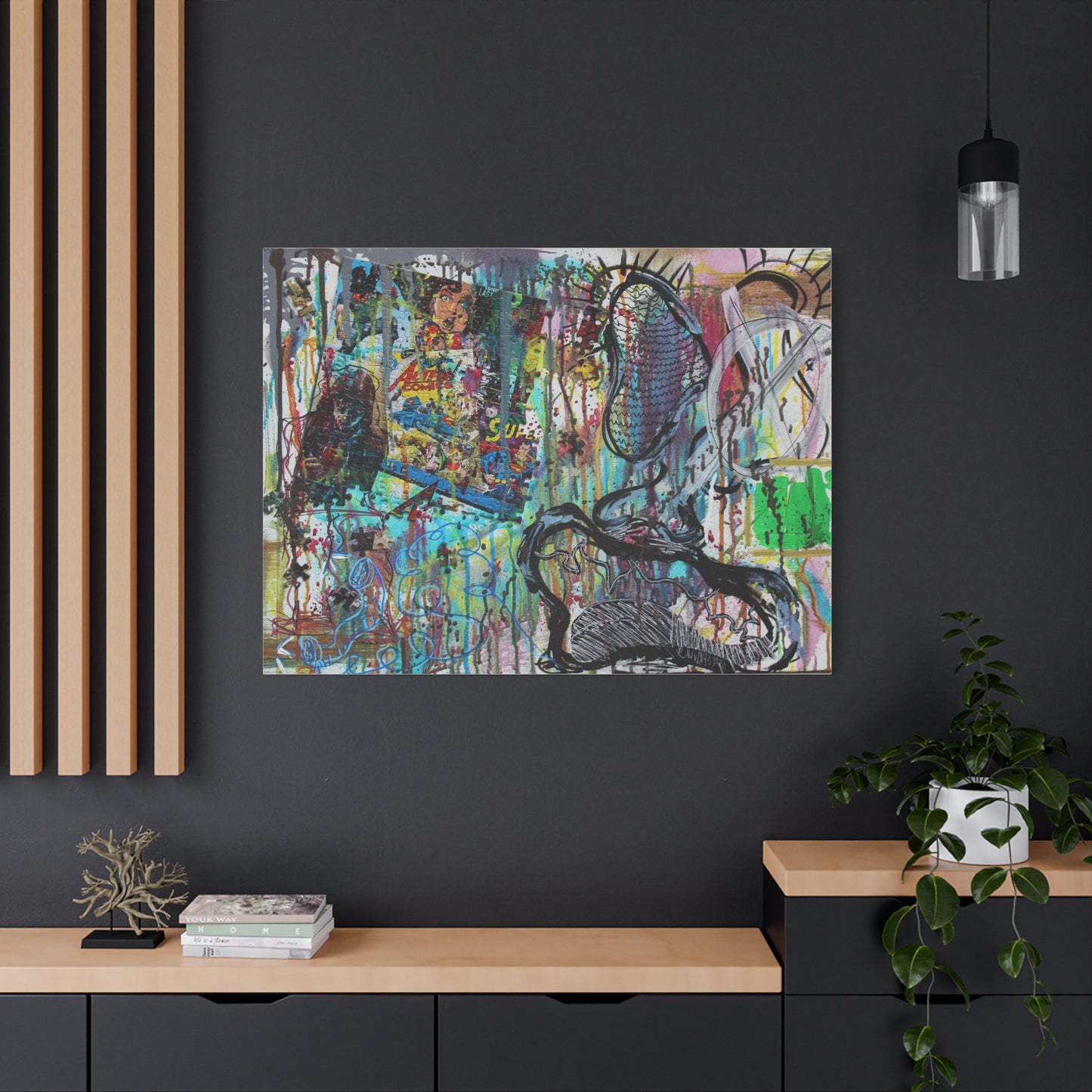 "Fragmented Heroic Minds"  Print
